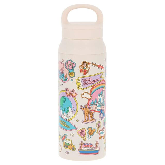 ステンレスボトル 4,000円｜東京ディズニーリゾート パークモチーフグッズ｜販売店舗：東京ディズニーランド「グランドエンポーリアム」、東京ディズニーシー「イル・ポスティーノ・ステーショナリー」｜発売日：2025年12月11日（木）