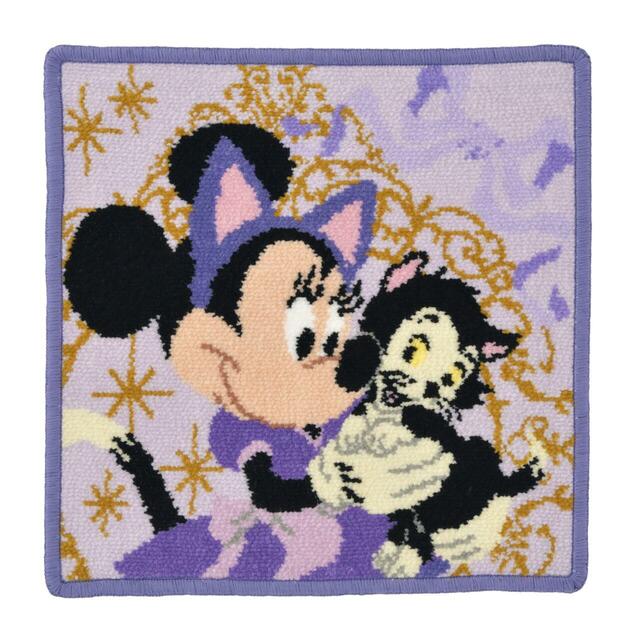 ミニー＆フィガロ ミニタオル シェニール織 CAT MINNIE AND FIGARO 1,800円