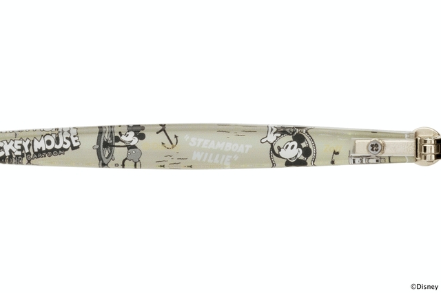 カジュアルライン ZC221006_49A1|8,800円(税込・セットレンズ代込)|Disney Collection created by Zoff | Disney100 “STEAM BOAT WILLIE”