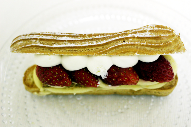 クリームがたっぷり！