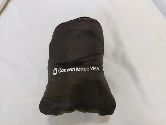 本体を押し込むことができれば、完成【ファミリーマートのコンビニエンスウェア】新商品「カーディガン」