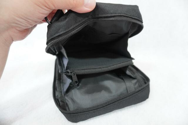 大きく開いて中身が見やすい