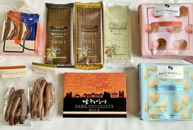 お勧めチョコレート勢ぞろい