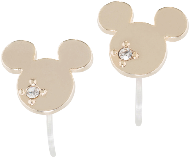 イヤリング　ミッキーアイコン