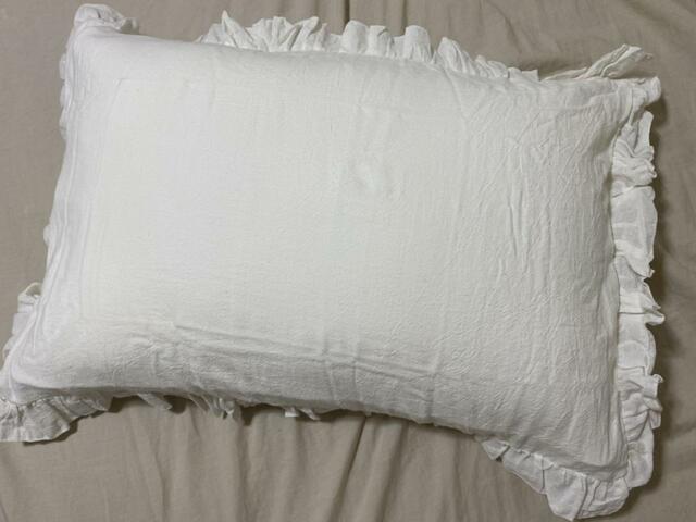 【ニトリ ホテルスタイル枕】カバーの質感にもこだわって