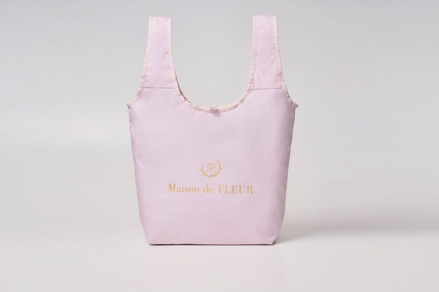 【メゾン ド フルール ショッピングバッグ（ピンク）】ローソン、HMV、HMV&BOOKS onlineで販売