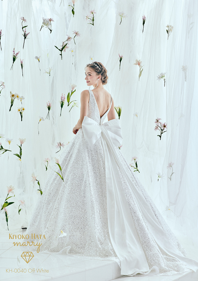 KIYOKO HATA（キヨコハタ）×marry（マリー）新作ウェディングドレス　KH-0040_OffWhite