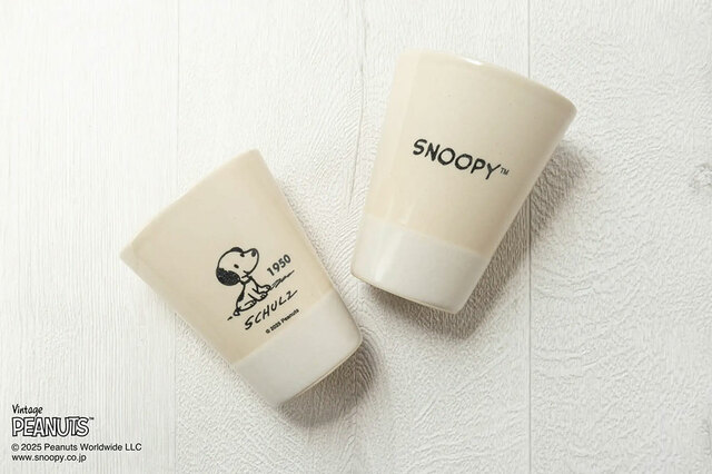MASHICO タンブラー PEANUTS [SNOOPY 1950] ホワイト