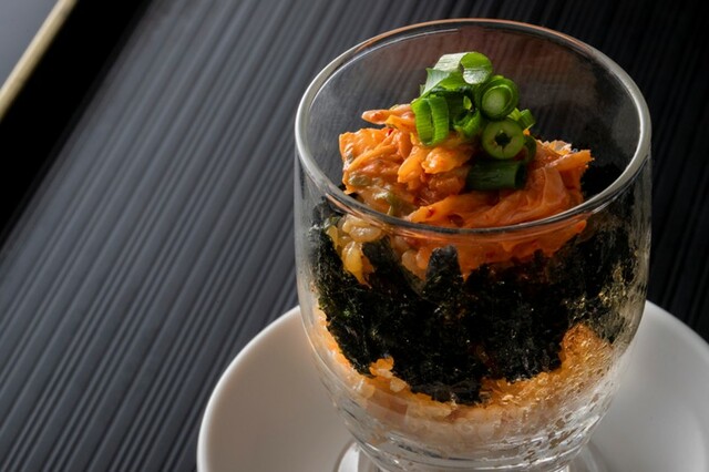 PREMIUM BUFFET店舗限定「韓国風ごはんパフェ」（ディナー＆土日祝ランチ）【すたみな太郎「すたみな、春が大渋滞フェア！」】