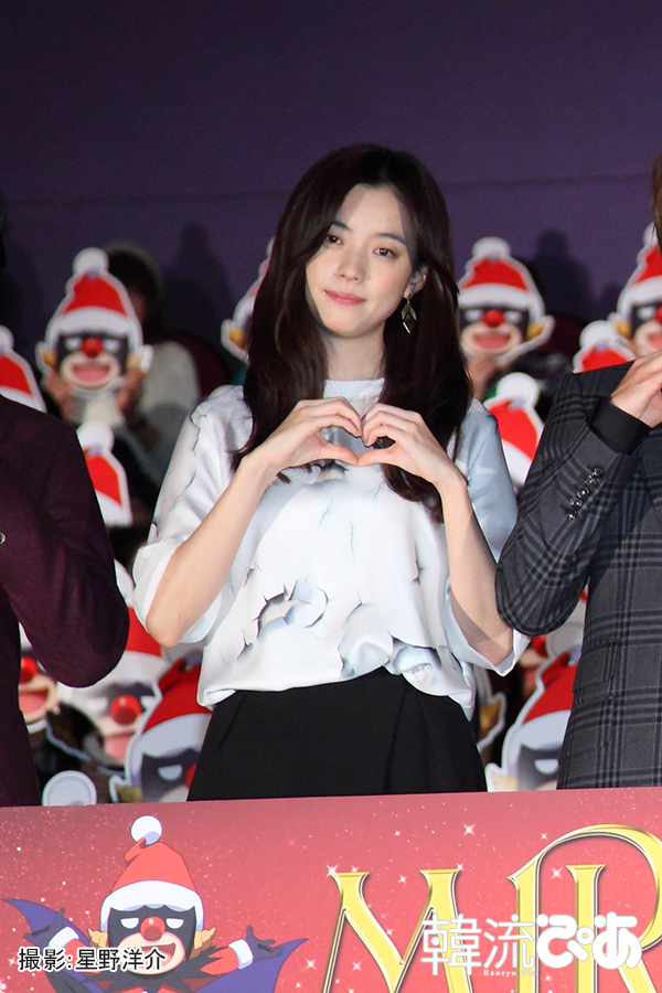 ハン ヒョジュ 嵐 相葉を 尊敬しています Miracle 初日舞台挨拶 3 3 韓流ぴあ