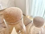【KINTO　ボトリットキャニスター】コルクの蓋で開け閉め簡単！高い密着性でしっかり閉まります