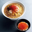 蟹味噌ラーメンとミニいくら丼の限定贅沢セット