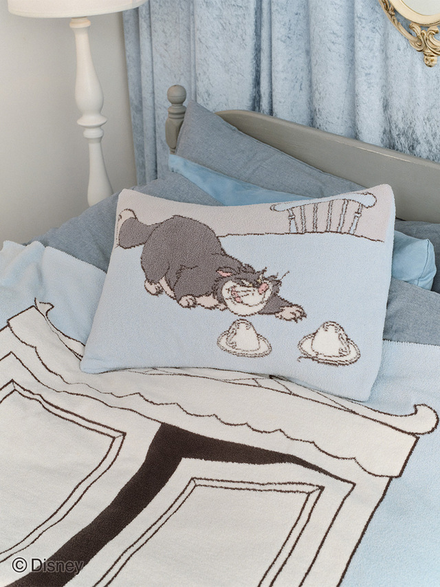 ジャガードピローケース 6,380円、ジャガードマルチカバー 13,640円｜gelato pique Sleep