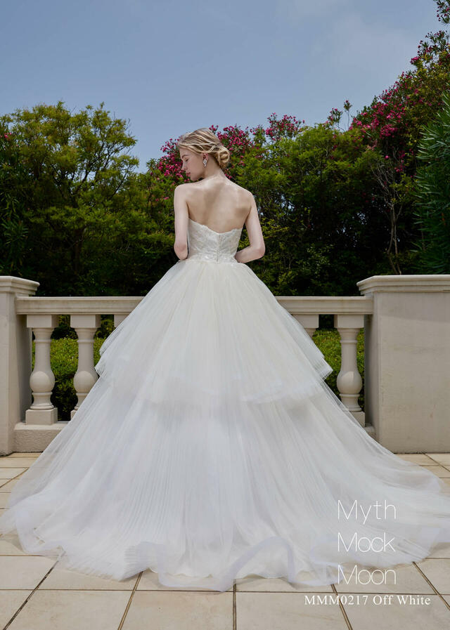 クラウディア|Myth Mock Moon(ミスモックムーン)新作ウェディングドレス|MMM0217_OffWhite