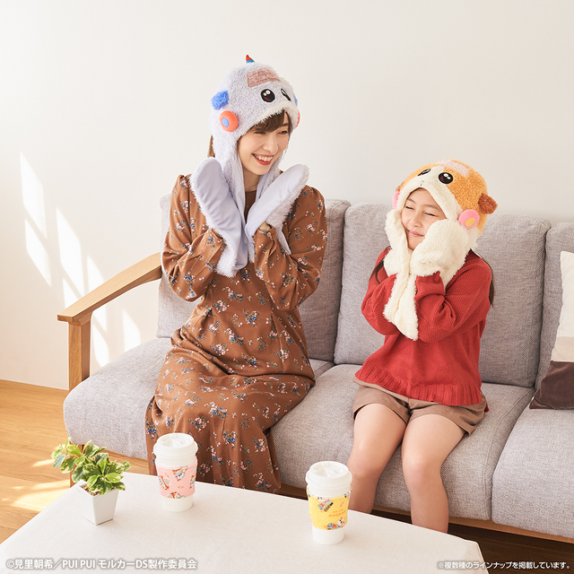 PUI PUI モルカー DRIVING SCHOOL ミトンマフラー