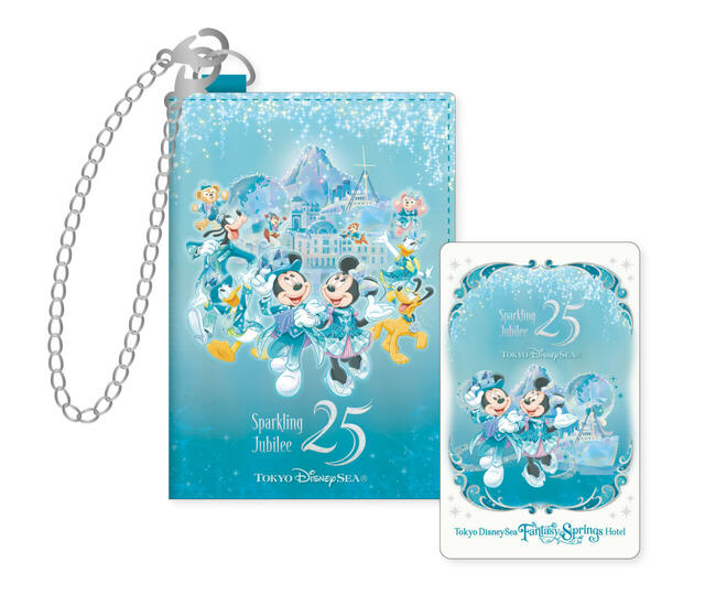 東京ディズニーシー25周年“スパークリング・ジュビリー”_東京ディズニーシー・ファンタジースプリングスホテル_カードキー＆キーケース