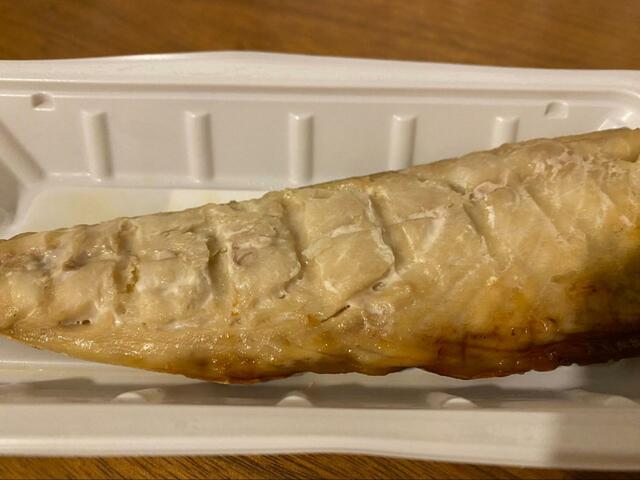 【セブン-イレブン　7プレミアム　さばの塩焼】脂がのっていておいしい！