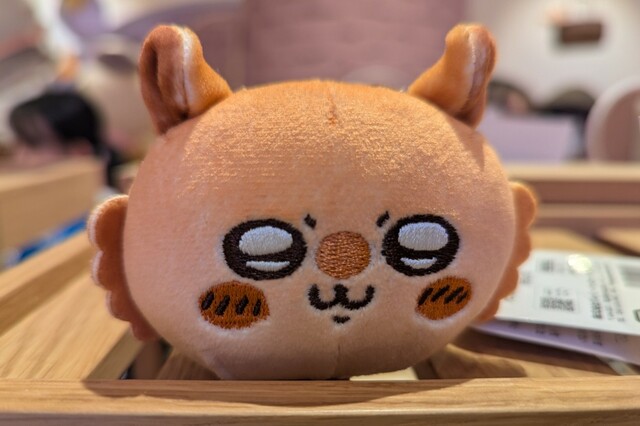 【ちいかわベーカリー】「パンみたいなもちもちマスコット（モモンガ）」1,320円