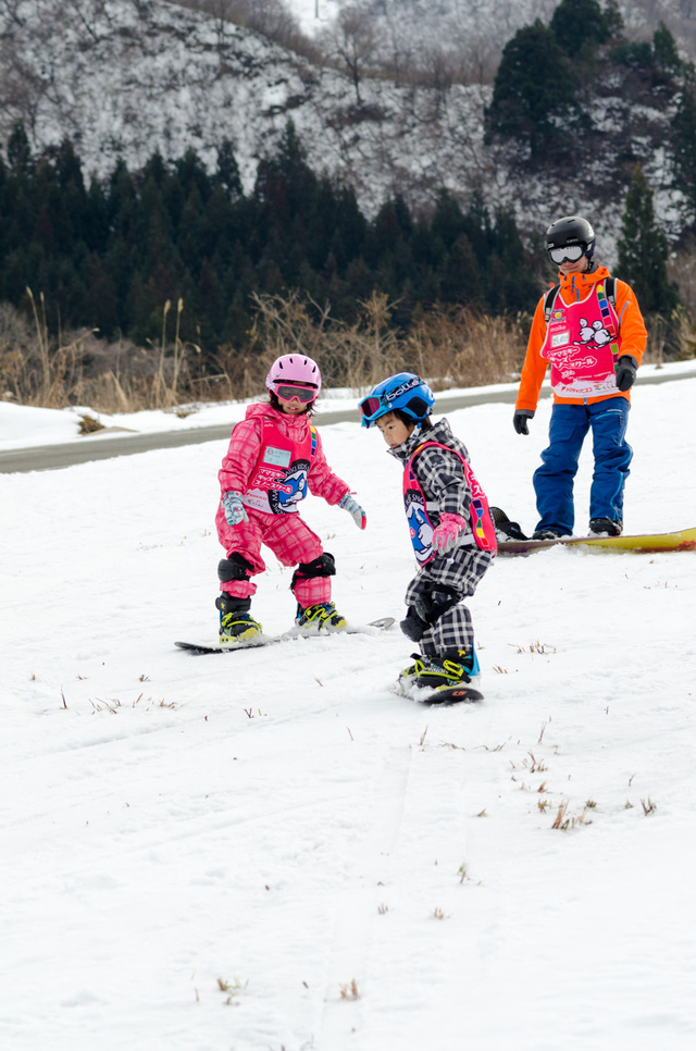 午後レッスンスタート!|ママミキーキッズスノースクール