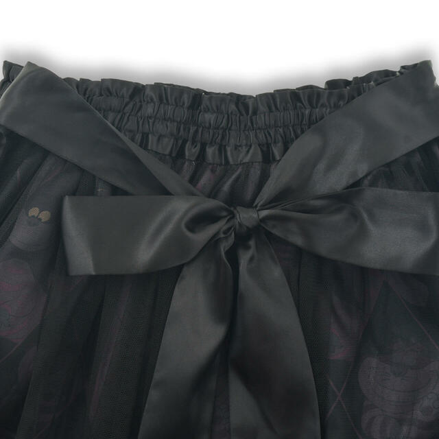 チェシャ猫 スカート 総柄 ブラック CHESHIRE CAT 8,500円