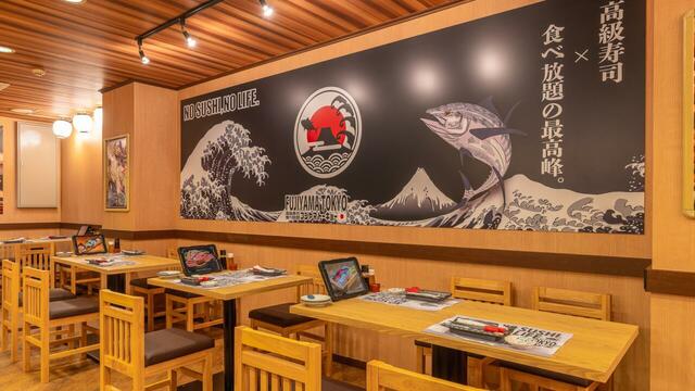 「すし酒場 FUJIYAMA TOKYO 大阪難波店」【1日5組限定!これは早い者勝ち!破格の“3,900円”で、ウニ・いくら・大トロ含む高級寿司50品が食べ放題!】