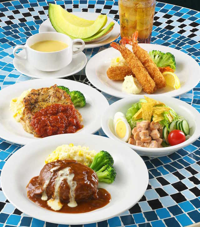 プラザパビリオン・レストラン メニュー例