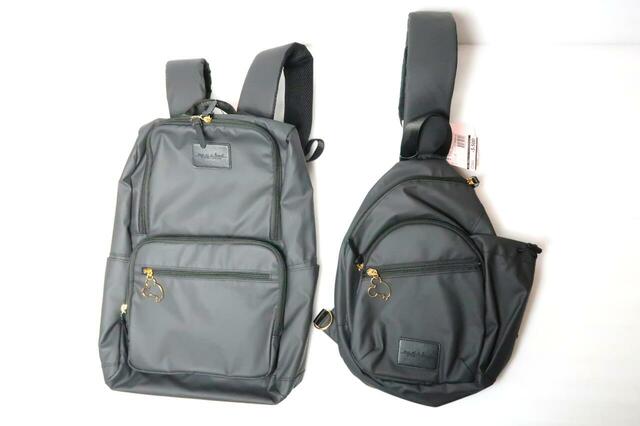 【ワークマン】Disneyリュック(左)/Disneyワンショルダー(右)