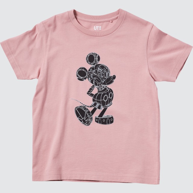 ユニクロUT「MICKEY STANDS」コレクション/KIDS(900円)