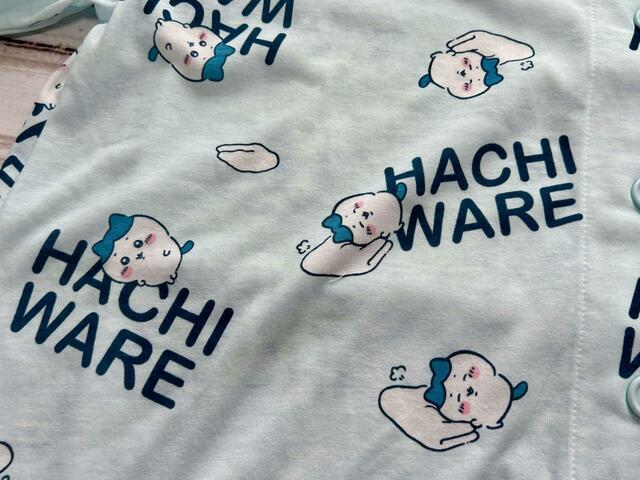 【しまむら：レディース　パジャマ（ちいかわ）】布団にダイブしているハチワレに癒されますね…！