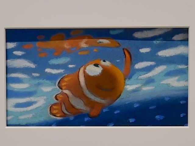 ラルフ・エッグルストン≪遠足のシーンのパステル画≫