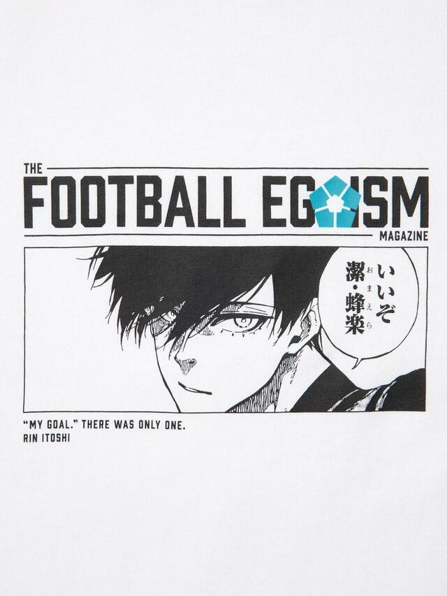 ユニクロUT「ブルーロック」グラフィックTシャツ ¥1,990