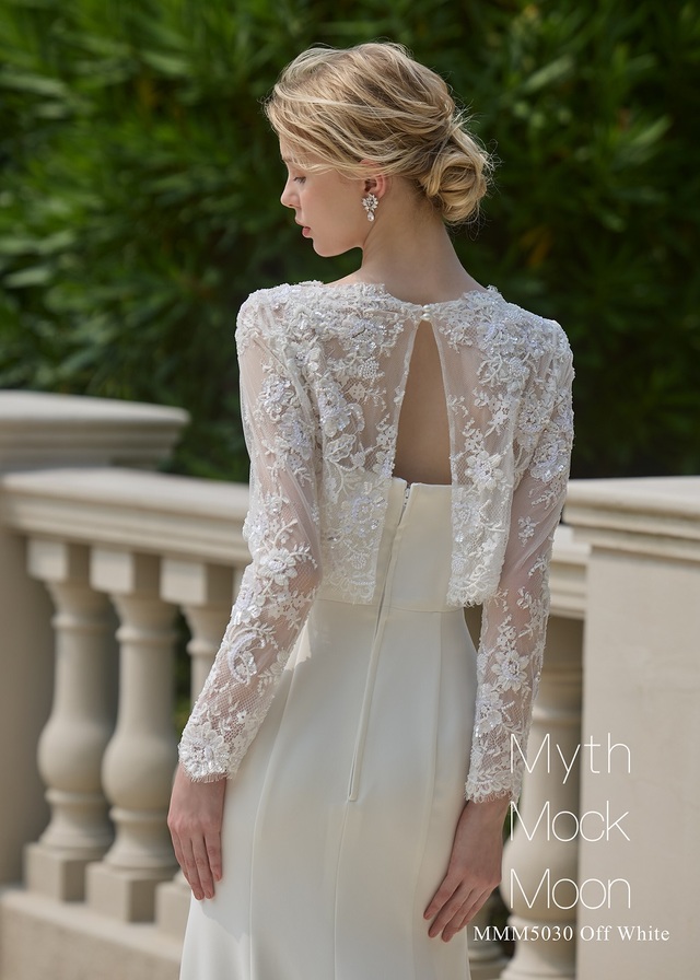 クラウディア|Myth Mock Moon(ミスモックムーン)新作ウェディングドレス|MMM5028_OffWhite