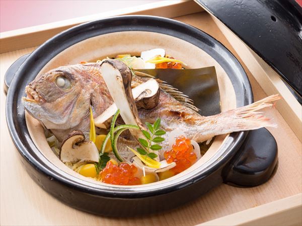 豪華！2杯目はお茶漬けにして。一度で二度楽しめます