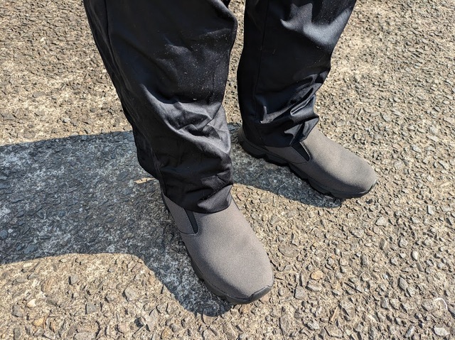 【ワークマン アーバンハイクスリッポン】足首がしっかりホールドされ、文句なしの履き心地です！