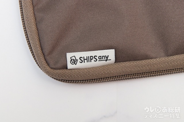 『SPRiNG 2021年10月号』特別付録「SHIPS any ミッキーマウスデザイン ノート風マルチポーチ」