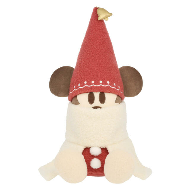 ぬいぐるみ 4,500円|東京ディズニーリゾート「ディズニー・クリスマス」スペシャルグッズ|販売店舗:東京ディズニーランド「ディズニー&カンパニー」、東京ディズニーシー「エンポーリオ」|発売日:2025年11月10日(月)