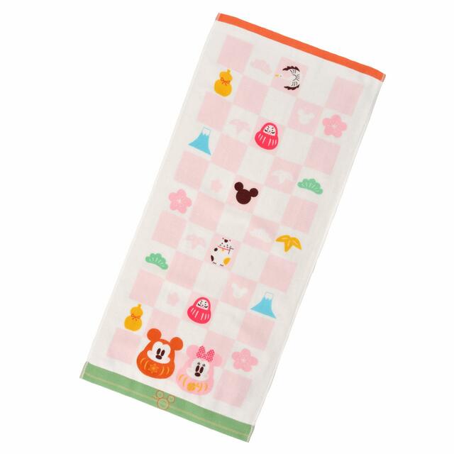 ミッキー＆ミニー フェイスタオル NEW YEAR 2023 1,100円