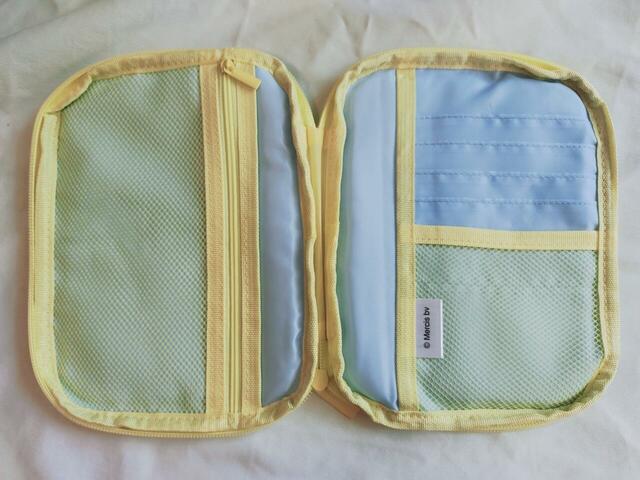 8つのポケットがあることを確認できます