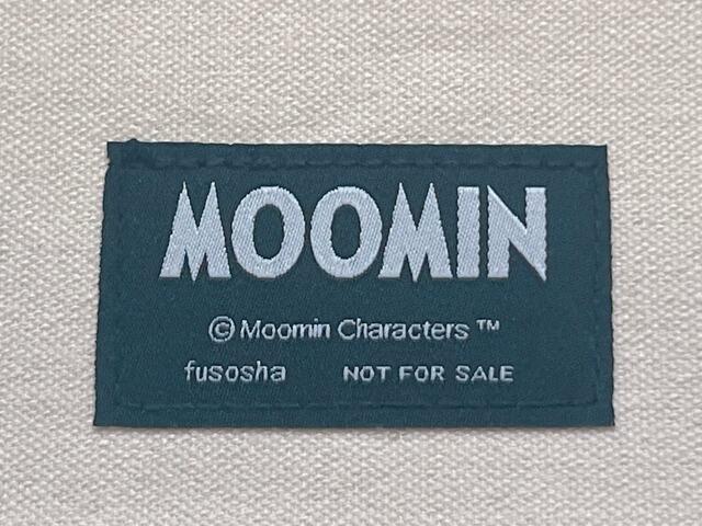フロントには「MOOMIN」のロゴタグ付き♪さりげなくおしゃれ！