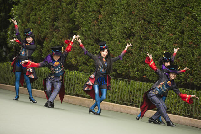 東京ディズニーランド「ザ・ヴィランズ・ハロウィーンInto the Frenzy”」プレスプレビューの様子