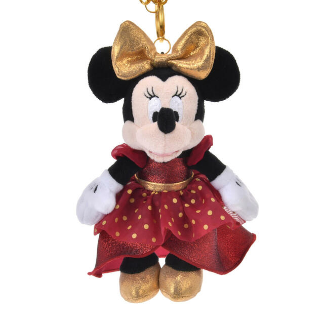【東京ディズニーリゾート店限定】ミニー ぬいぐるみキーホルダー・キーチェーン 東京ディズニーリゾート店25周年記念 2,600円