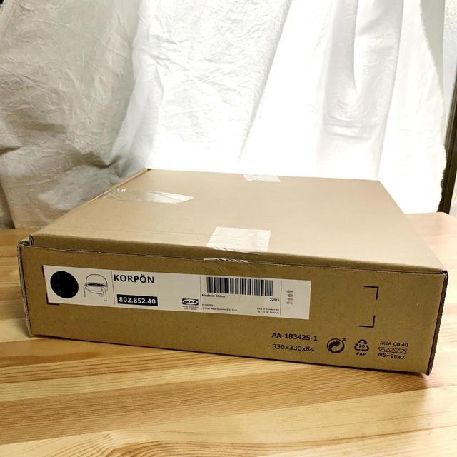 【IKEA（イケア） KORPÖN コールポーン】パッケージもコンパクト