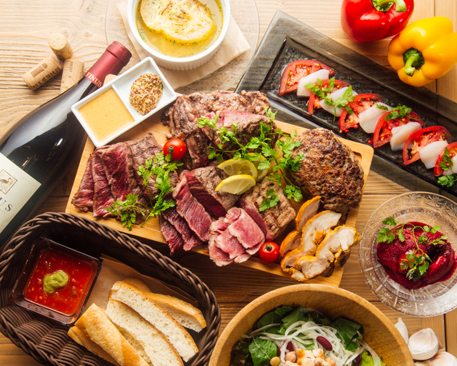 6種の選べるステーキ食べ放題