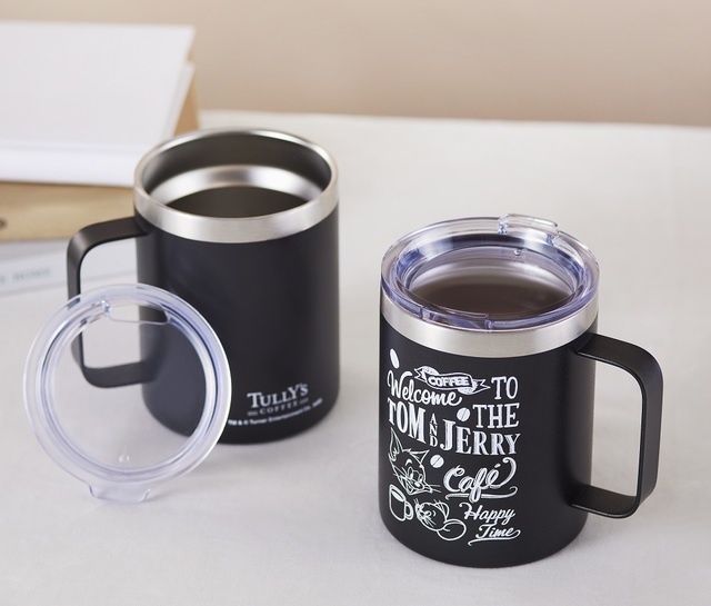 トムとジェリー ステンレスタンブラー（ブラック）