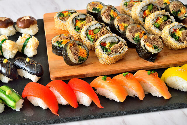 「お寿司（夜）」【「和・洋・韓・印」が食べ放題！エミテラス所沢に“エリア最大級”のビュッフェレストラン「テラスビュッフェTABLE」オープン！】