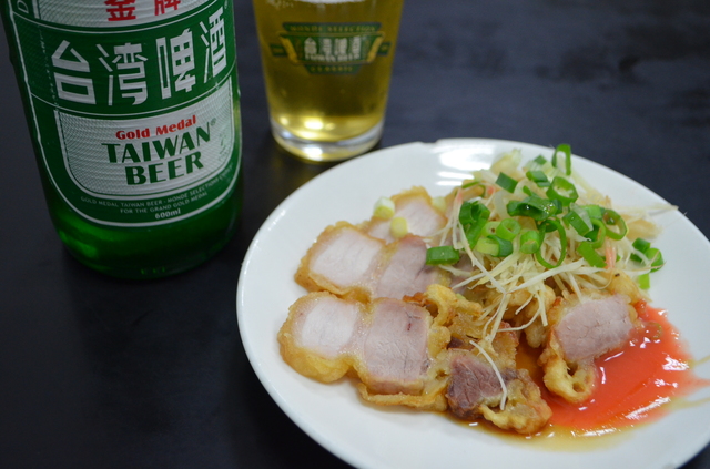 台湾人のソウルフード、紅焼肉はビールとの相性もバッチリ。『伍條通手工米苔目』にて