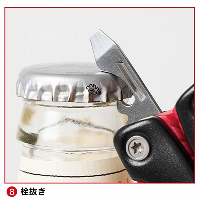 【MonoMax 2024年8月号　チャムス「マルチツール＆ブリキケース」】［8］栓抜き