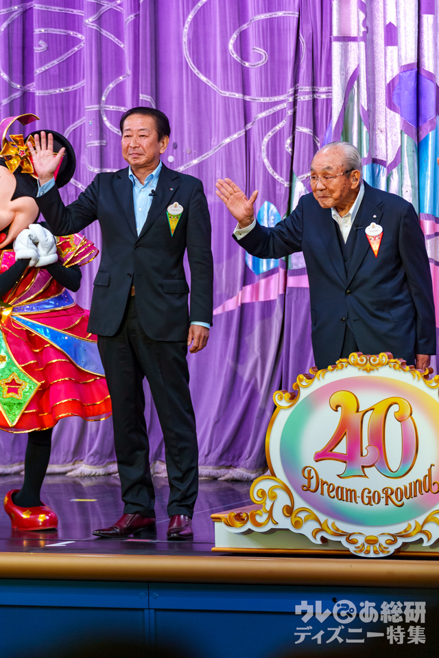 「東京ディズニーリゾート40周年“ドリームゴーラウンド”」オープニングセレモニー