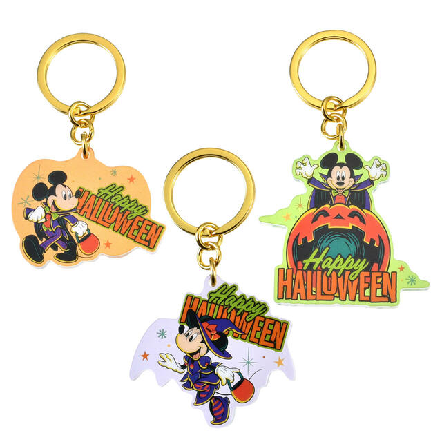 ミッキー&フレンズ シークレットキーホルダー ダイカット DISNEY HALLOWEEN 700円