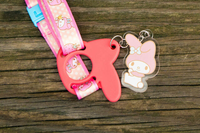 マイメロディ・ボトルストラップ|ユニバーサル・スタジオ・ジャパン「クロミ・ライブ ~世界クロミ化ツアー クリスタル・クリア~」